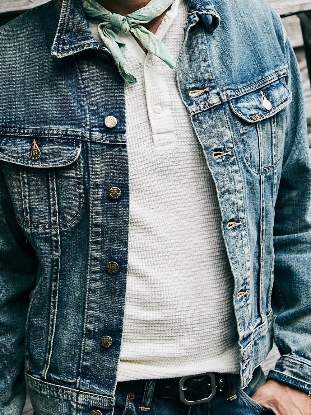 RRL Lot 271 Trucker Jacket - Leeland Wash - Picture 2 of 14